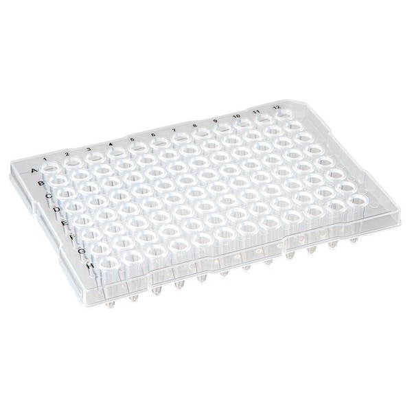 96-well PCR plate, 0.2mL, PP natural PK
